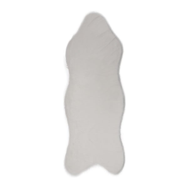 Pelus White fehér műszőrme futószőnyeg, 75 x 200 cm