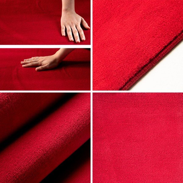 Piros mosható kerek szőnyeg ø 120 cm Sky – Ayyildiz Carpets-image-2