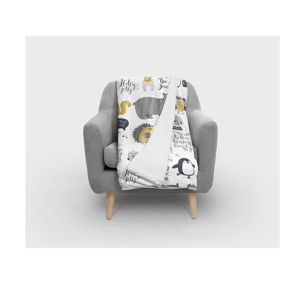 Fehér gyerek takaró 120x180 cm – Oyo home-image-1