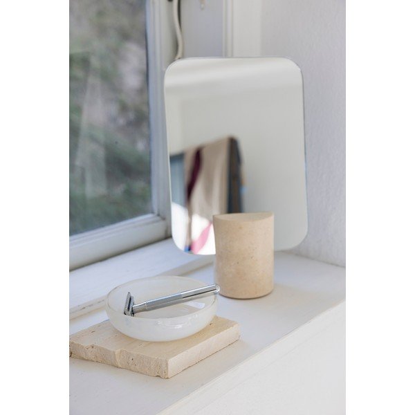 Krémszínű üveg szappantartó Opal – Mette Ditmer Denmark-image-2