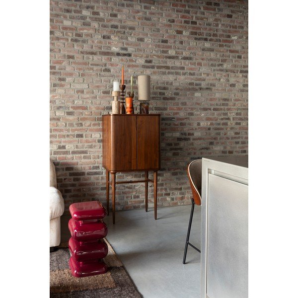 Fém tárolóasztal 29x29 cm Stubby – Dutchbone-image-1