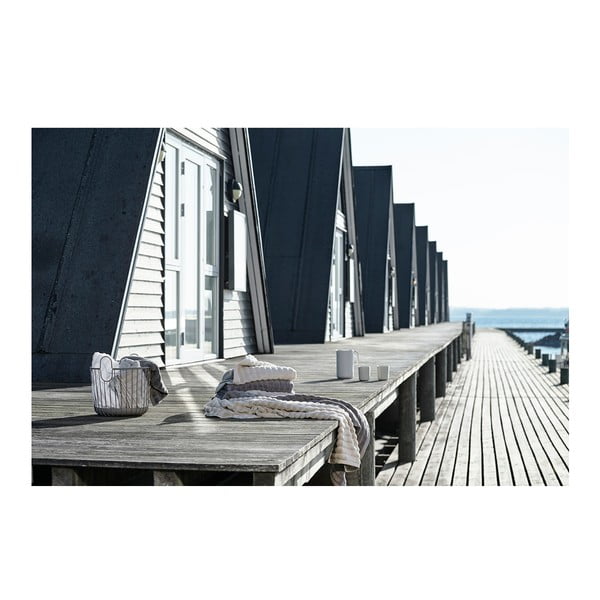 Fehér pamut fürdőlepedő 70x140 cm Inu – Zone-image-2