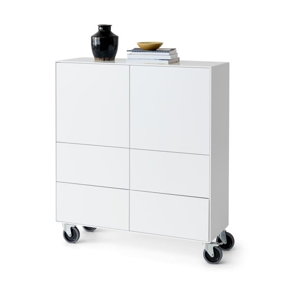 Fehér magas komód 91x103 cm Edge by Hammel - Hammel Furniture-image-3