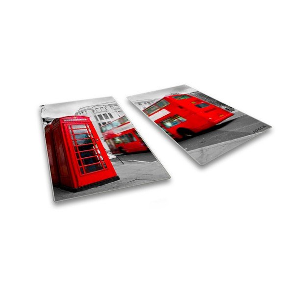 London 2 darab üvegkerámia védőfedél tűzhelyre - JOCCA-image-2