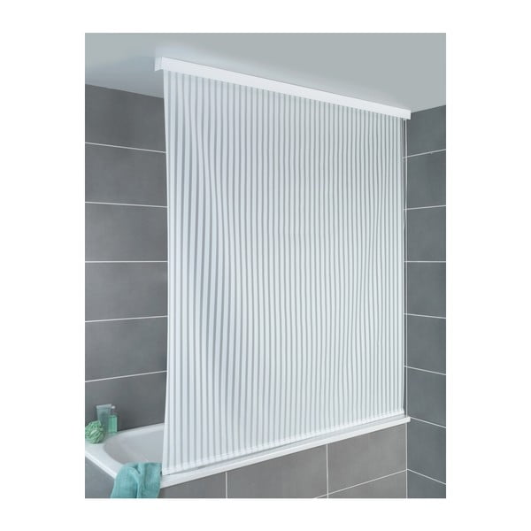 Lehúzható zuhanyfüggöny, 1,32 x 2,4 m - Wenko-image-1