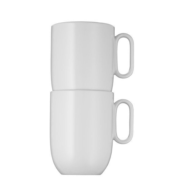 Fehér porcelán bögre szett 2 db-os 380 ml Barista – WMF-image-3