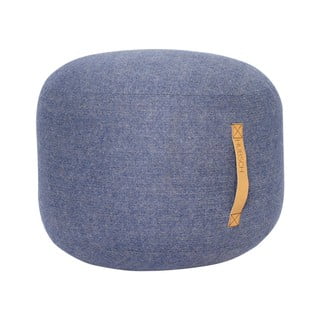 Zerio kék puff, ø 50 cm - Hübsch