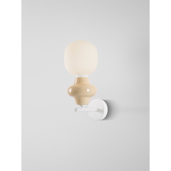 Fehér kerámia fali lámpa Clio – Nova Luce-image-3
