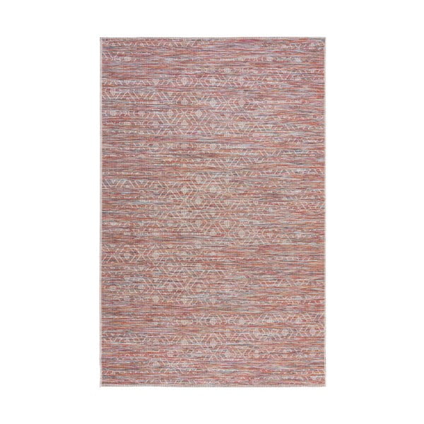 Sunset piros-bézs kültéri szőnyeg, 120 x 170 cm - Flair Rugs