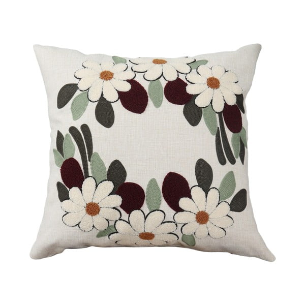 Len díszpárna 43x43 cm Papatya – Mioli Decor