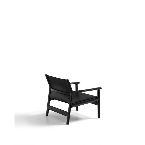 Fekete bőr fotel Jan – Kave Home-image-4