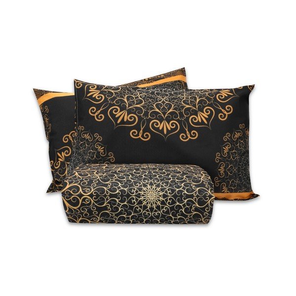 Şehri-Ala kétszemélyes steppelt ágytakaró és 2 db párnahuzat, 200 x 220 cm - Eponj Home-image-2