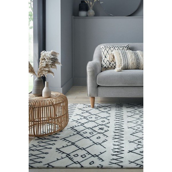 Fehér mosható szőnyeg 120x170 cm Adil – Flair Rugs-image-1