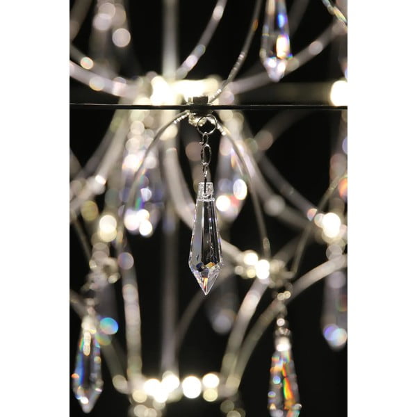 Ezüstszínű LED függőlámpa ø 60 cm Efesos – Markslöjd-image-2