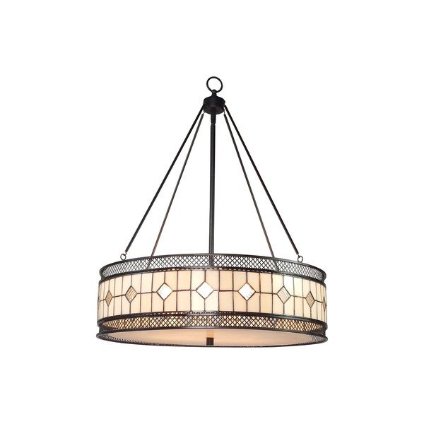 Fém függőlámpa üveg búrával ø 60 cm Waldorf – Premier Housewares-image-1