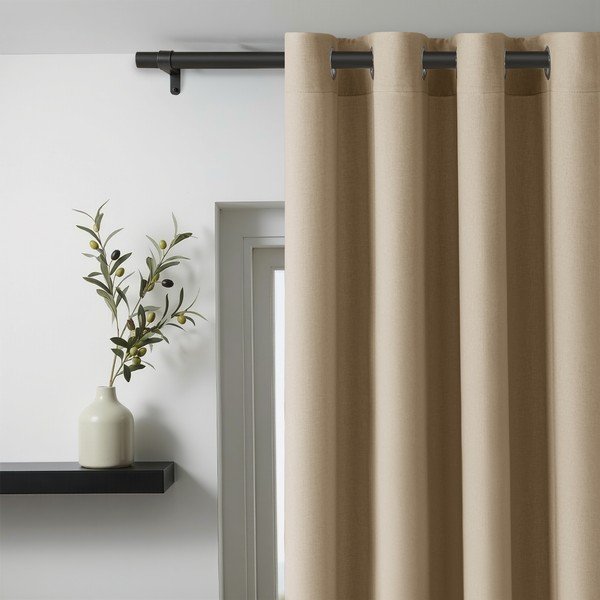 Bézs dimout (részleges sötétítő) függöny 140x250 cm Calisto – Filumi-image-1