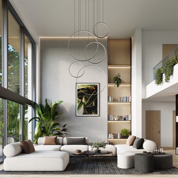 Fekete alumínium LED függőlámpa RIO – Thoro-image-1