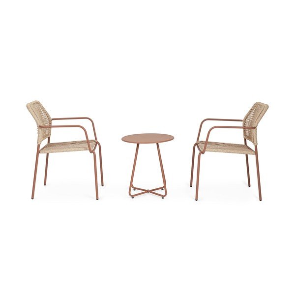 Acél kerek kerti kisasztal ø 45 cm Jable – Bizzotto-image-2