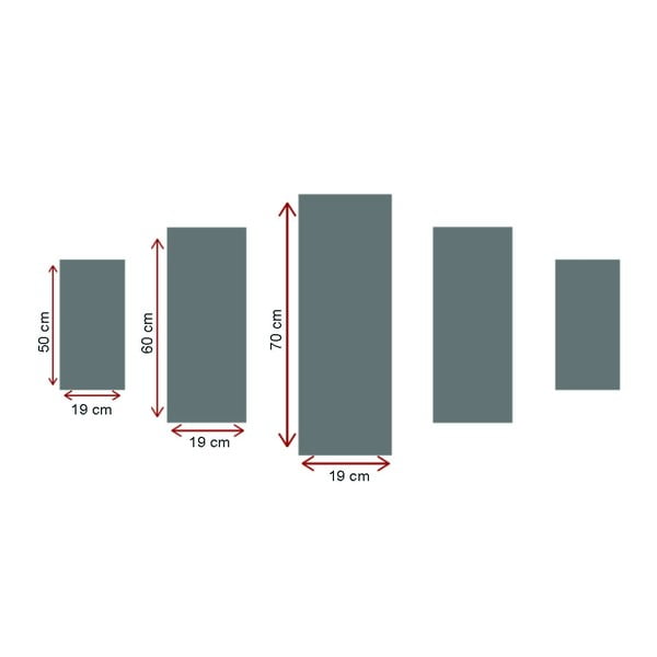 Kép szett 5 db-os Venice – Wallity-image-4