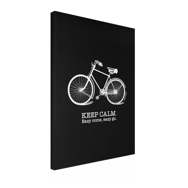 Bike fekete jegyzetfüzet naptárral, A5 - Makenotes