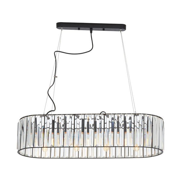 Fém függőlámpa üveg búrával Akiko – Premier Housewares