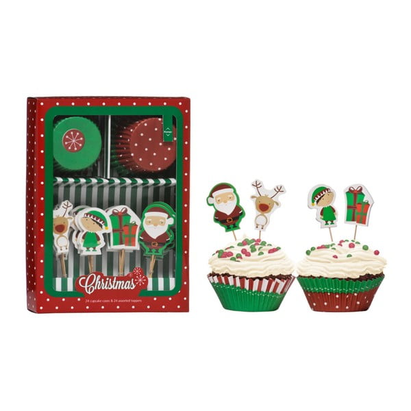 Christmas Cupcake muffin díszítő szett - Premier Housewares