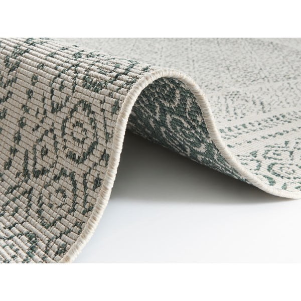 Berlin zöld-fehér kültéri futószőnyeg, 80x250 cm - Ragami-image-2