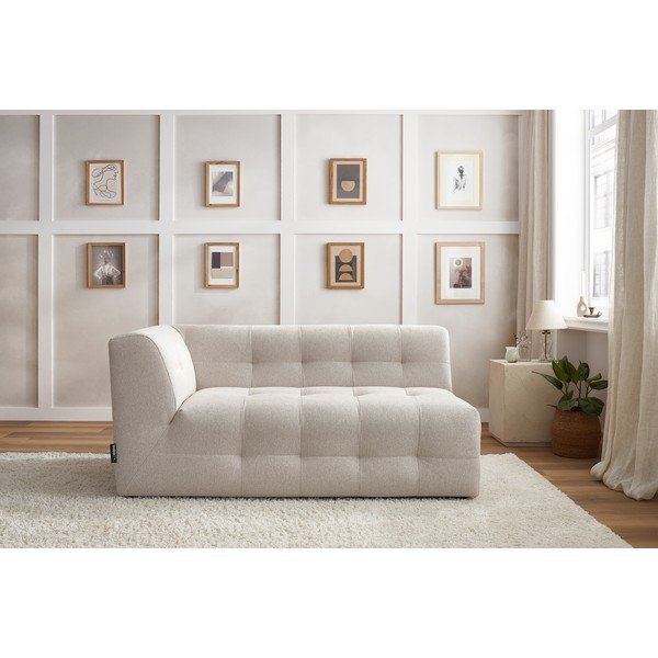 Bézs kanapé modul (bal oldali) Kleber - Bobochic Paris-image-1