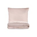 Bézs kétszemélyes hosszabbított pamut-szatén ágyneműhuzat 240x220 cm Elegant – Mijolnir