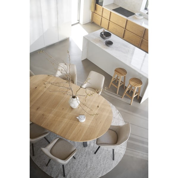 Hosszabbító asztallap tölgyfa dekorral 135x50 cm Maddock – Rowico-image-2