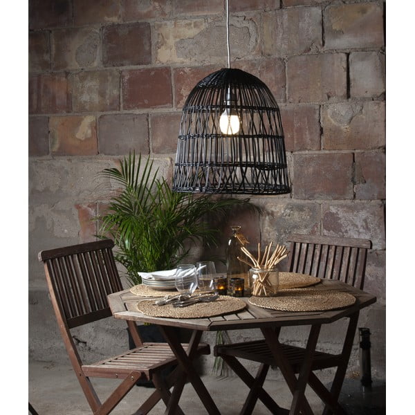 Fekete lámpabúra ø 48 cm Knute – Star Trading-image-2