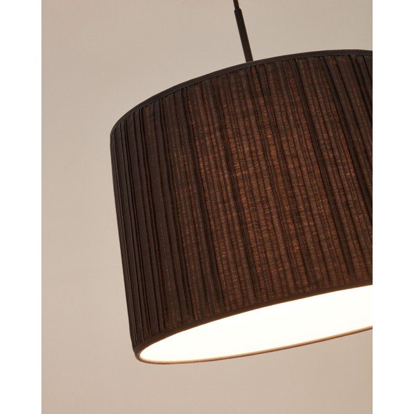 Fekete lámpabúra ø 40 cm Guash – Kave Home-image-1