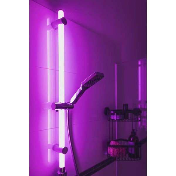 Ezüstszínű zuhanyszett 94 cm LED – Wenko-image-1
