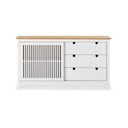 Bruna fehér fa komód - Marckeric