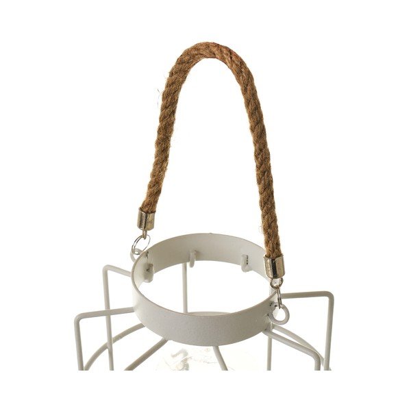 Fehér asztali lámpa (magasság 20,5 cm) – Casa Selección-image-3