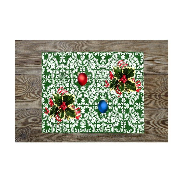 Festive Mosaic 2 db-os szögletes alátét szett, 40 x 30 cm - Crido Consulting-image-1