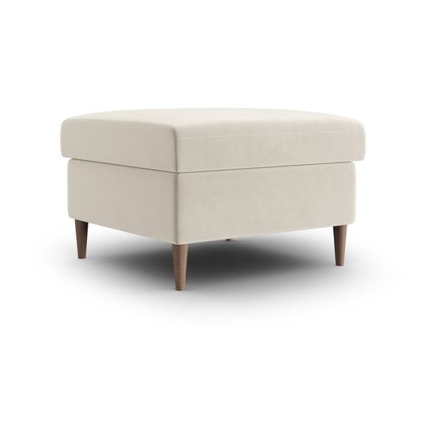 Bézs bársony lábtartó Kyoto – Cosmopolitan Design-image-1