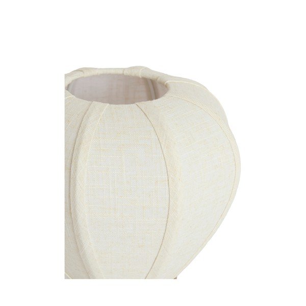 Krémszínű fém asztali lámpa textil búrával (magasság 23,5 cm) Kyzo – Light & Living-image-3