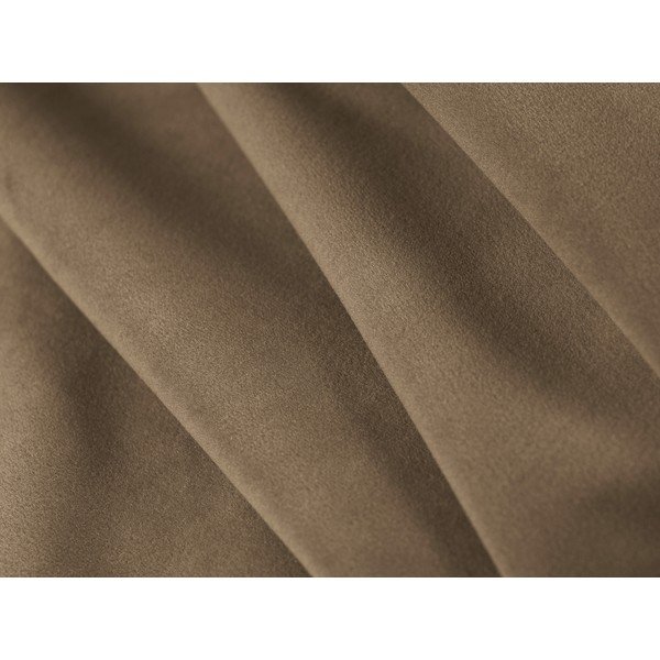 Szürkésbarna bársony kanapé 140 cm Abby – Micadoni -image-3