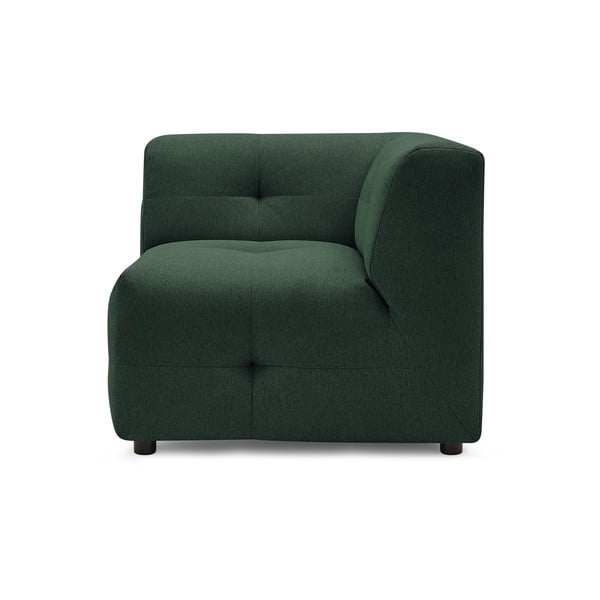 Sötétzöld kanapé modul Kleber - Bobochic Paris-image-1