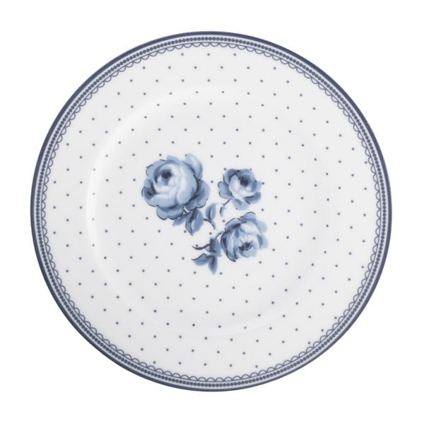 Floral porcelán desszertes tányér, ⌀ 19 cm - Creative Tops
