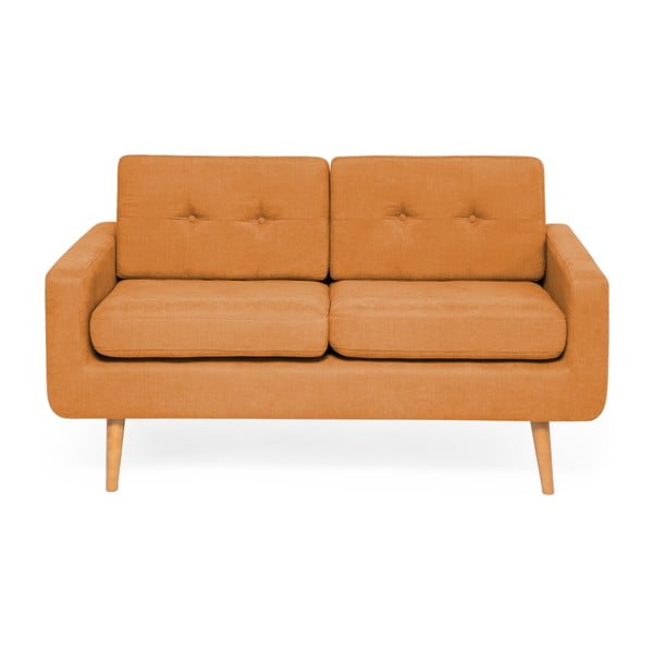Ina narancssárga kanapé, 143 cm - Vivonita