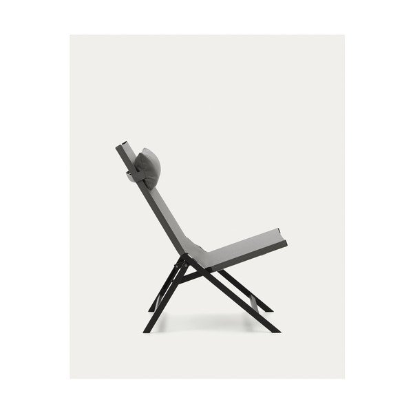 Szürke fém kerti fotel Canutells – Kave Home-image-4