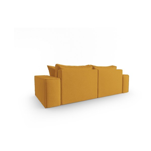 Sárga kanapé 212 cm Mike – Micadoni Home-image-3