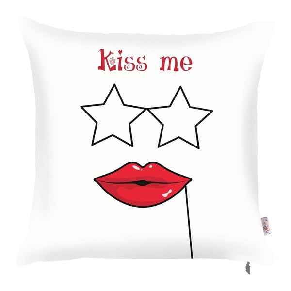 Kiss Me párnahuzat, 43 x 43 cm - Mike & Co. NEW YORK