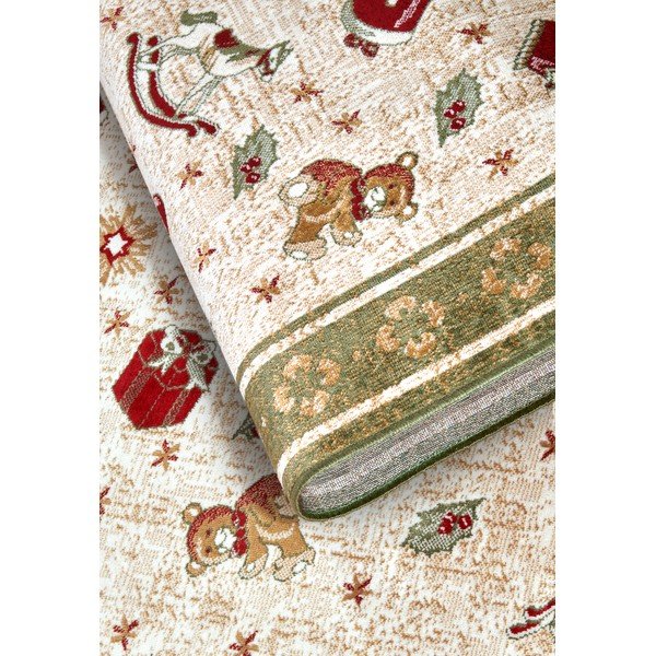 Zöld pamutkeverék szőnyeg karácsonyi mintával 160x230 cm Toy's Delight Green Christmas – Villeroy&Boch-image-4