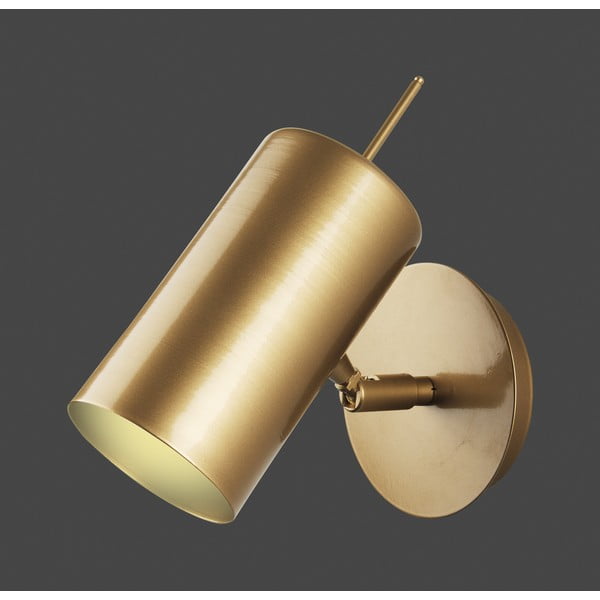 Geo aranyszínű fali lámpa, magasság 23 cm - Squid Lighting-image-1