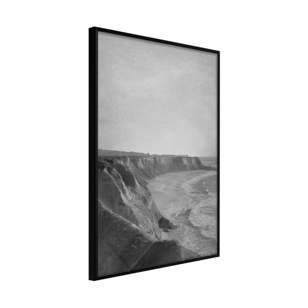 Sea Against the Land poszter keretben, 20 x 30 cm - Artgeist