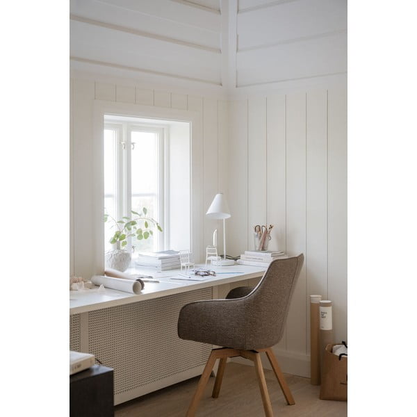 Bézs kárpitozott étkezőfotel szett 2 db-os Alison – Rowico-image-1