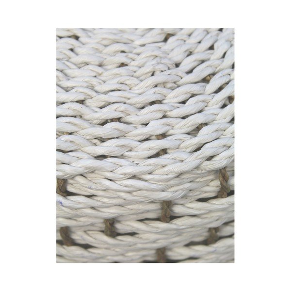 Art of Nature Raffia fehér ülőke, ⌀ 43 cm - HSM collection-image-2